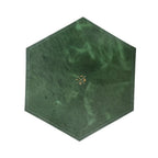 Premium Leather Hexa Placemats – Elegant Dining &amp; Office Table Protection