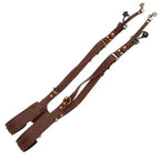 Premium Double Shoulder Leather Camera Strap