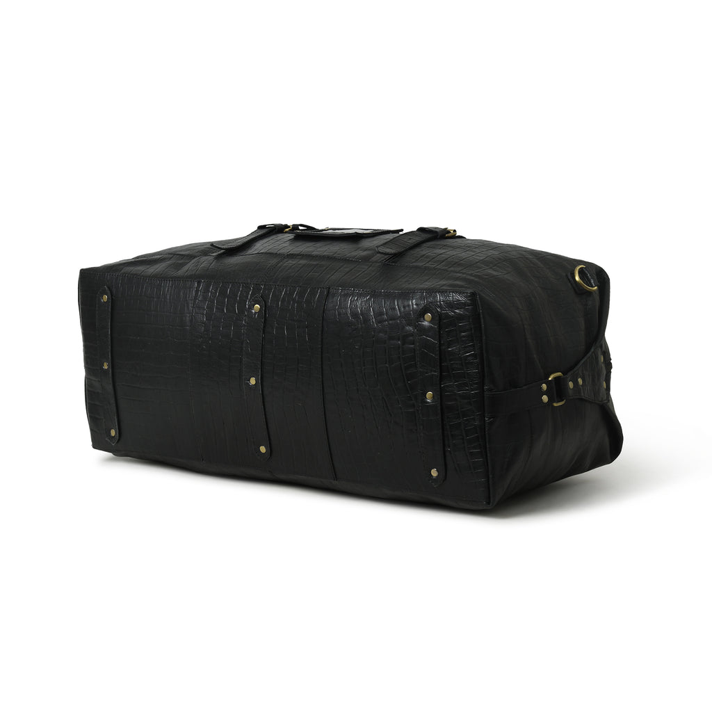CraftShades 20 Inch buffalo leather duffle bag