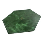 Premium Leather Hexa Placemats – Elegant Dining &amp; Office Table Protection