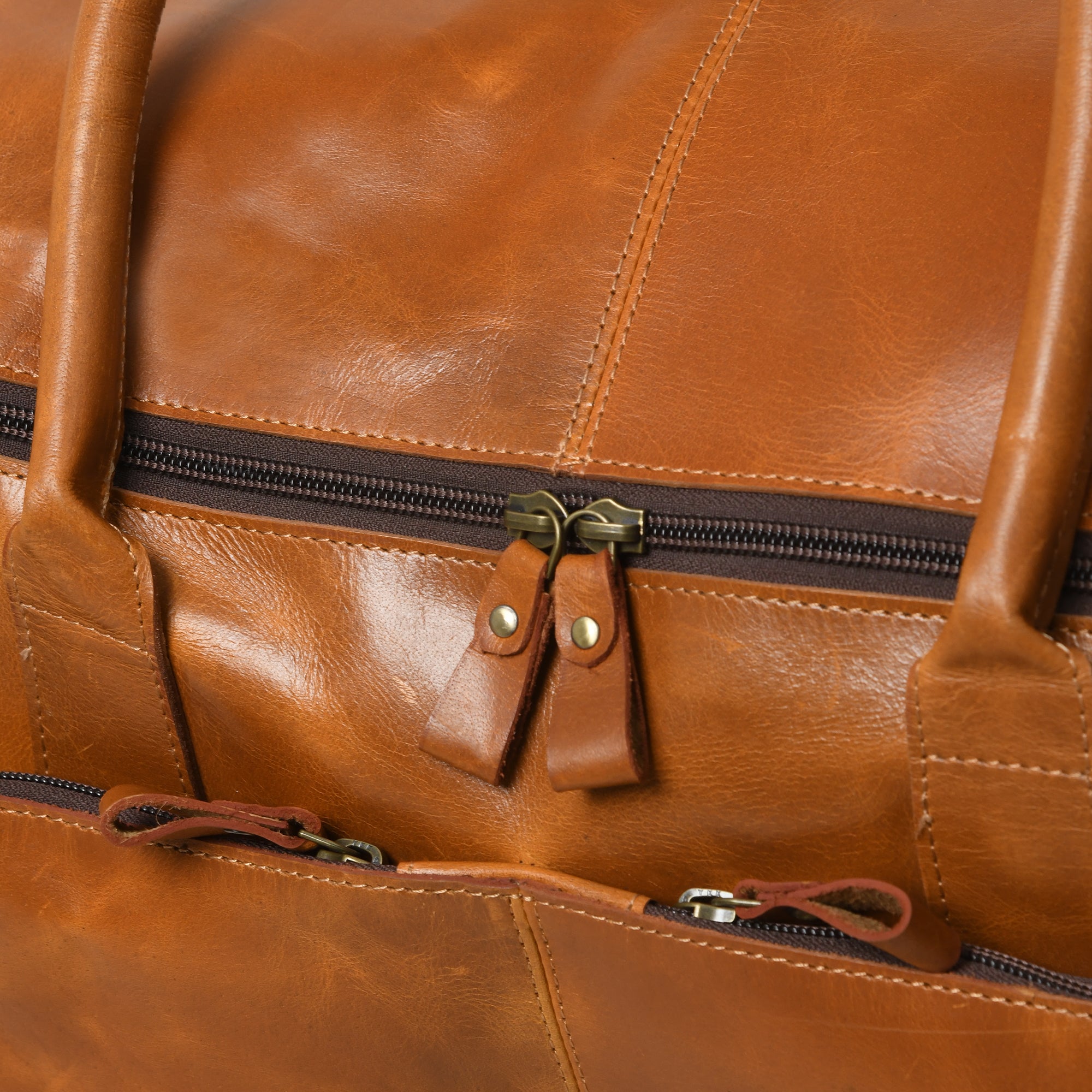 CraftShades -20 inch buffalo leather duffle bag |100% Genuine Leather