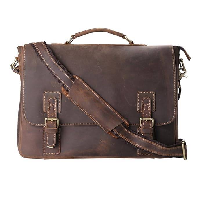 Craftshades – 100% Leather Messenger Bag