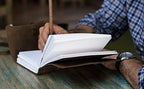 Craftshades Handmade Leather Journal/Writing Notebook Diary/Bound Daily Notepad For Men &amp; Women