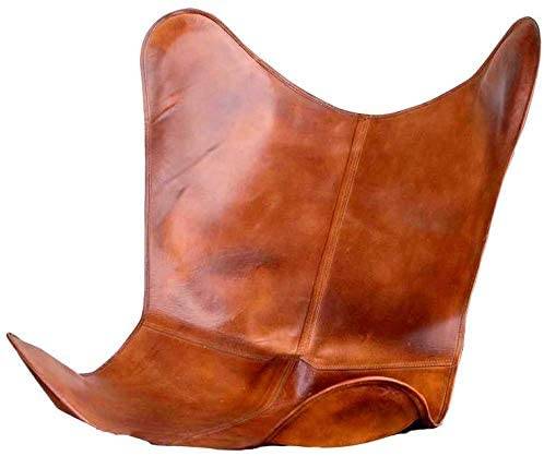 Butterfly Chair Brown chair Buffalo leather