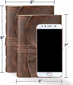 Craftshades Leather Backpack for Men/Women Brown Leather Multipurpose Laptop Backpack (18 inch)