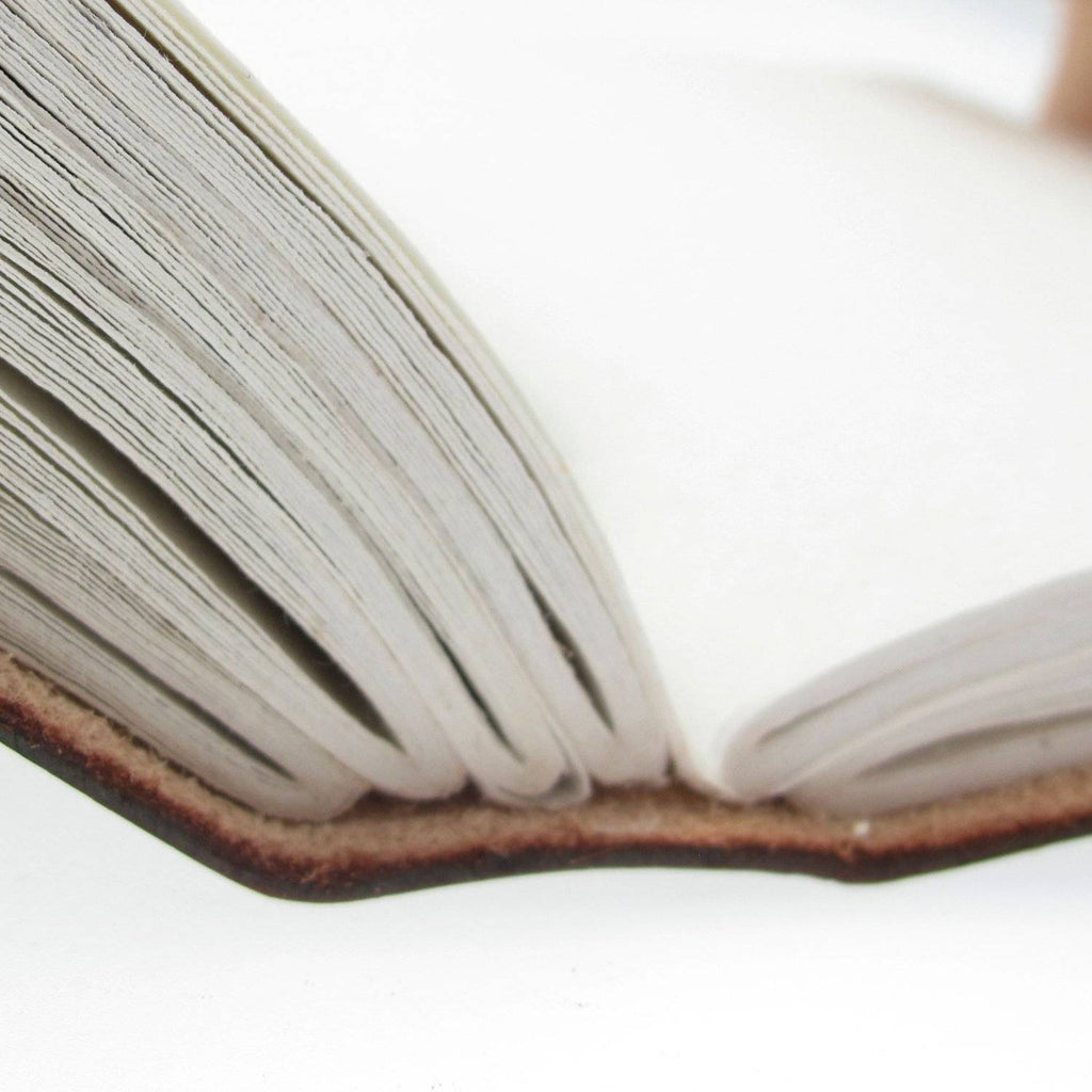 Craftshades – Vintage Water Drop Stone Embossed Unique Design 7″5 Handcrafted Leather Journal/Diary 200 page | 100% Genuine Leather