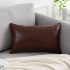 100% Leather sofa Cushion cover