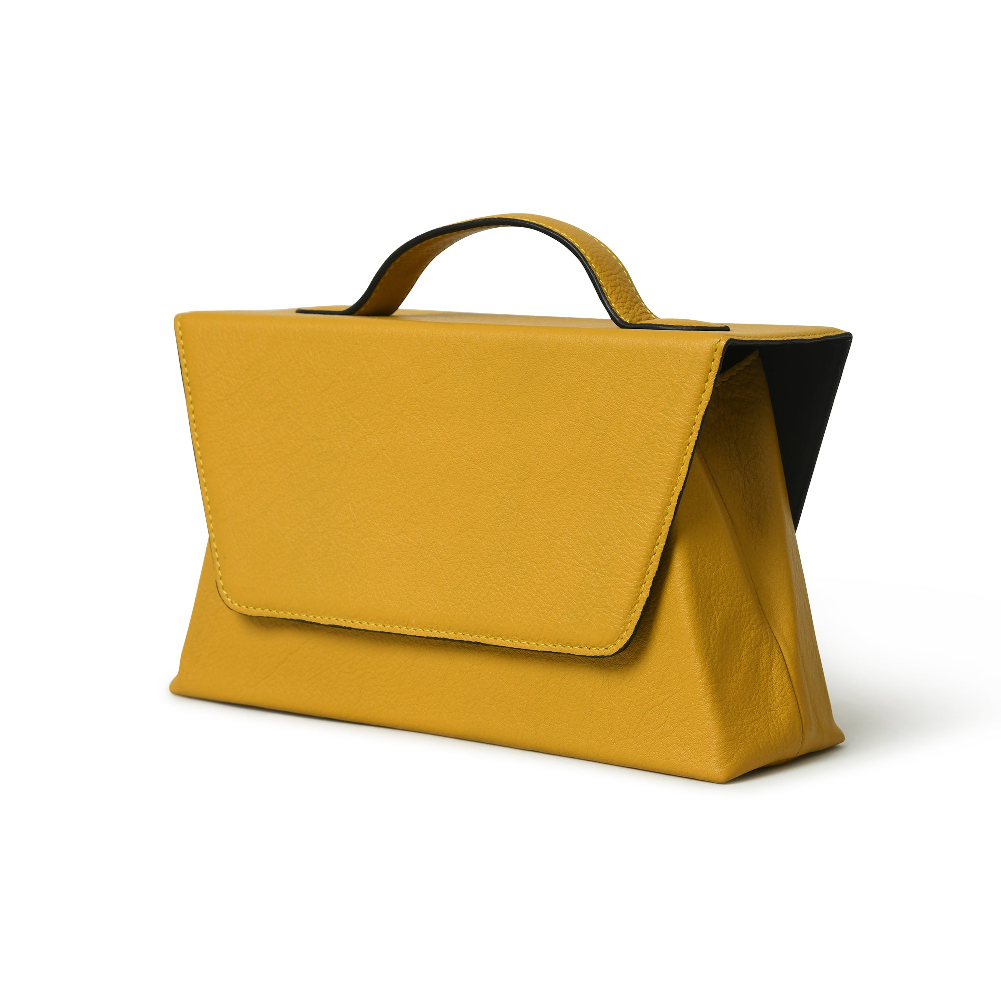 Craftshades – Handcrafted Unique  Buffalo Leather Bag for Women’s Yellow