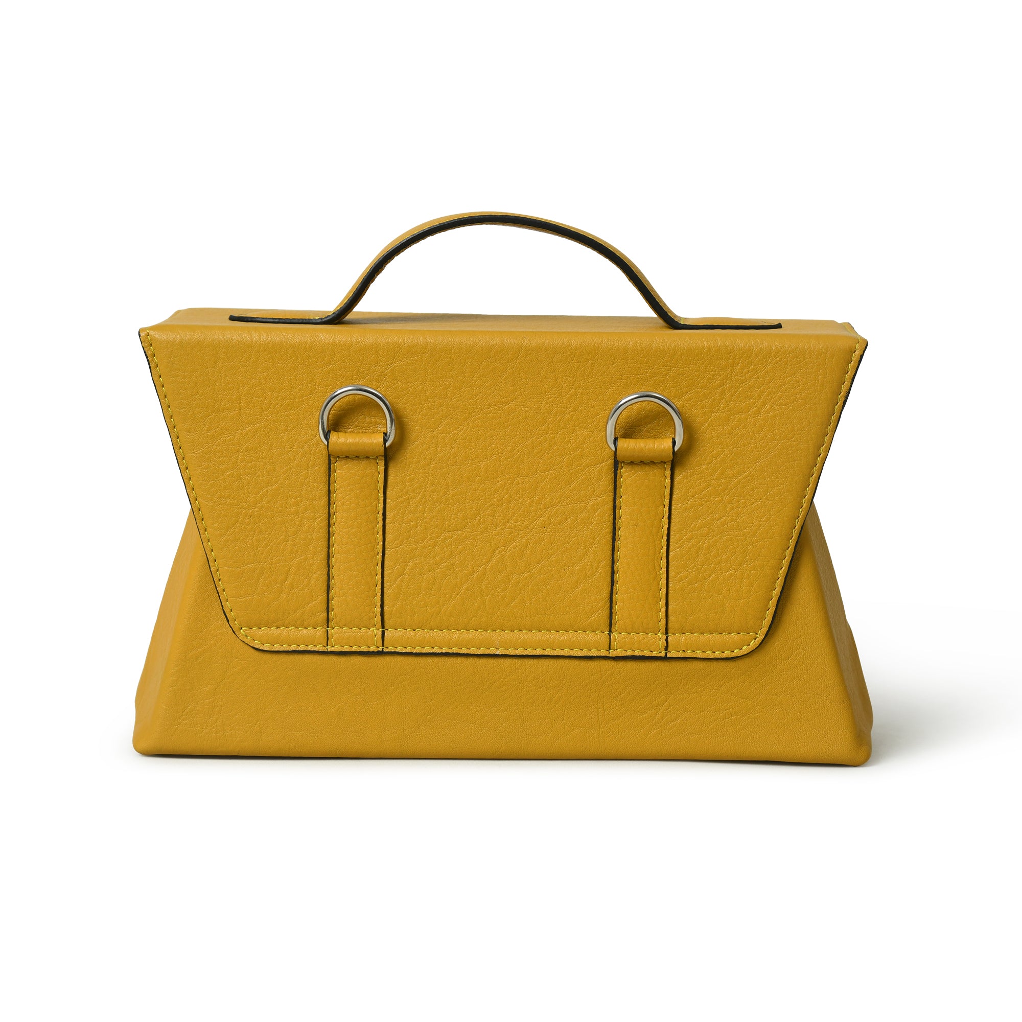 Craftshades – Handcrafted Unique  Buffalo Leather Bag for Women’s Yellow