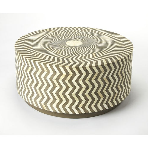 Bone Inlay  Coffee Table