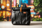 Bud Full Grain Leather Travel Backpack – Compact &amp; Everyday Carry