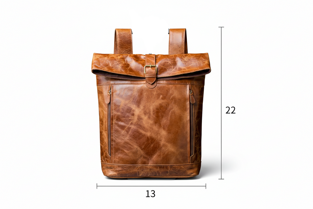 Craftshades - Vintage Leather Travel Backpack