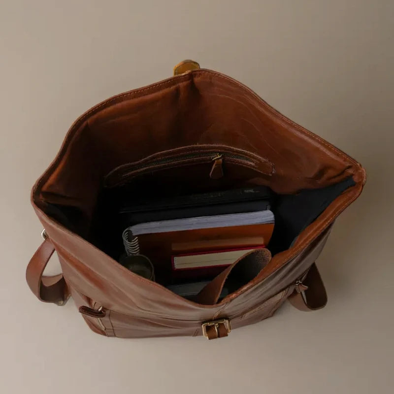 Craftshades - Vintage Leather Travel Backpack