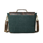 Canvas Messenger Bag - Green