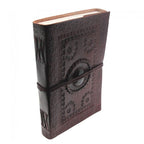 Craftshades – Vintage Single Stone Embossed Unique Design 7″5 Handcrafted Leather Journal/Diary 200 page | 100% Genuine Leather