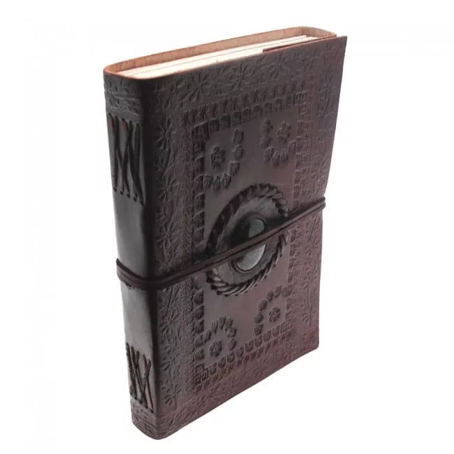 Handcrafted Leather Journal – Stone Embossed (7x5")