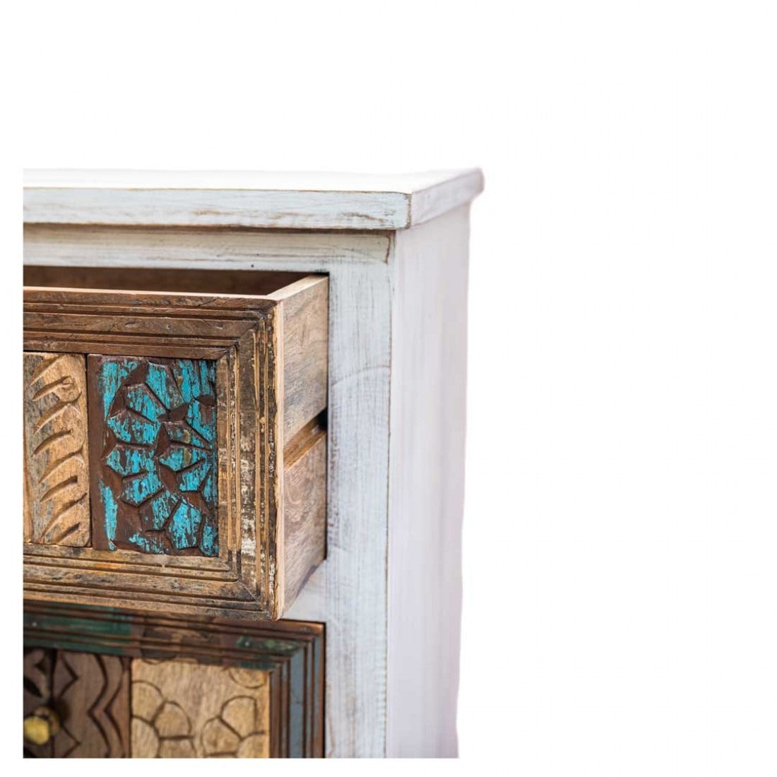 Craftshades Antique Wooden 3 Drawer Cabinet