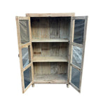 Craftshades Antique Wooden And Glass Cabinet