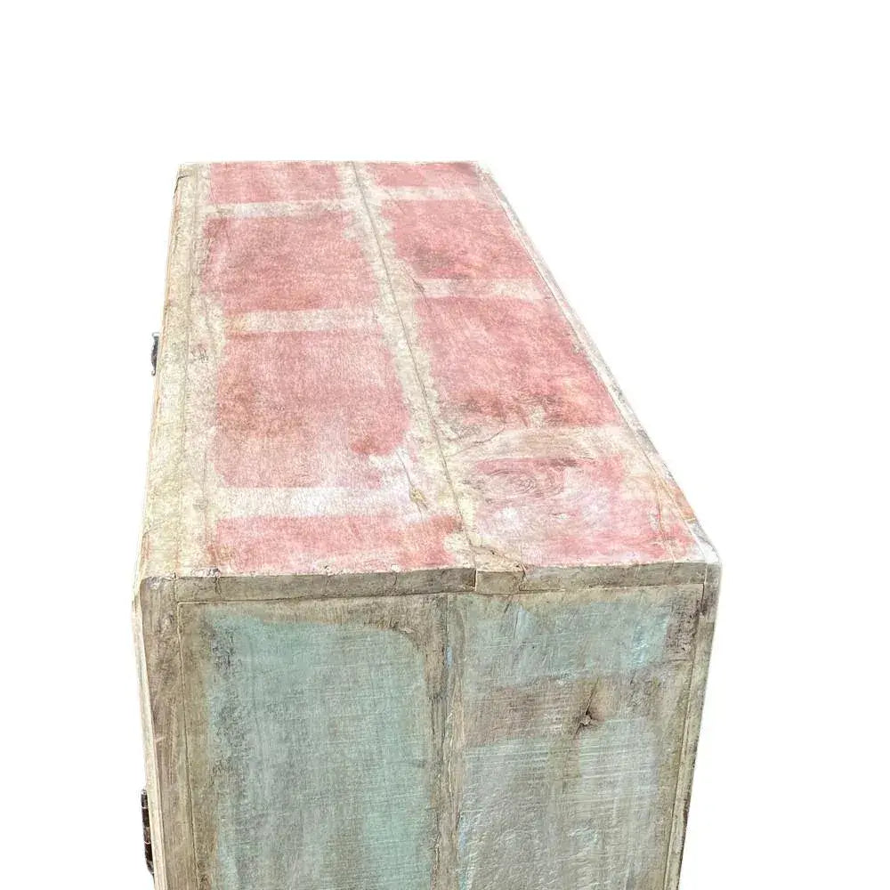 Craftshades Antique Wooden And Glass Cabinet