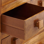 Craftshades Antique Wooden Chest of 6 Drawers