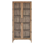 Craftshades Antique Wooden Glass Cabinet