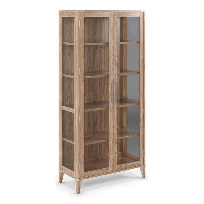 Craftshades Antique Wooden Glass Cabinet