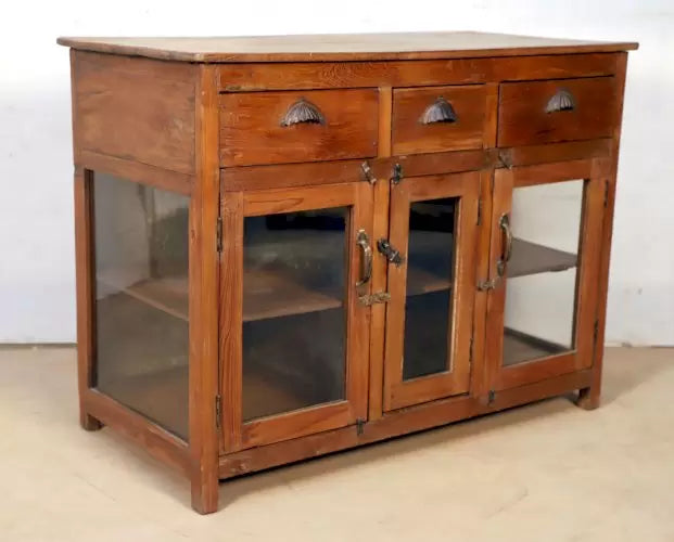 Craftshades Antique Wooden Teak Sideboard