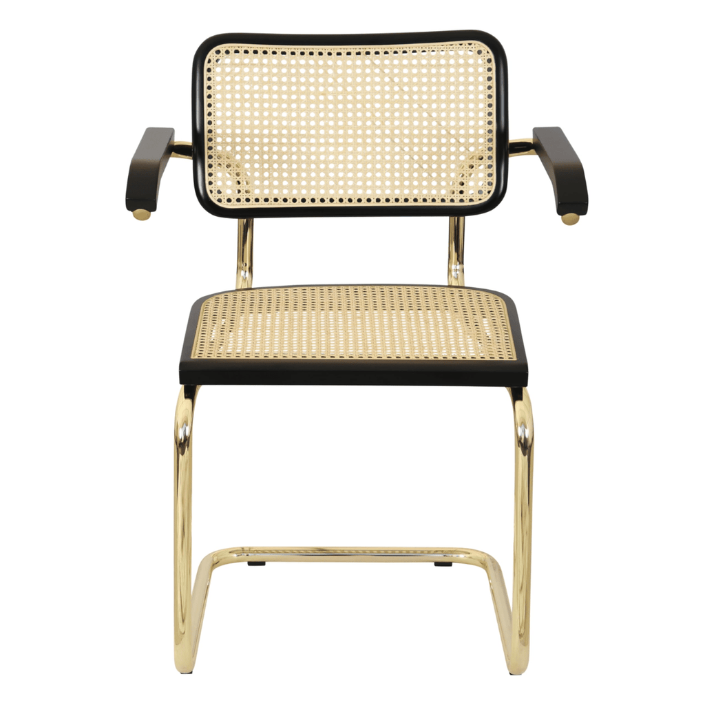 Craftshades  Cane Cantilever Wooden Chair