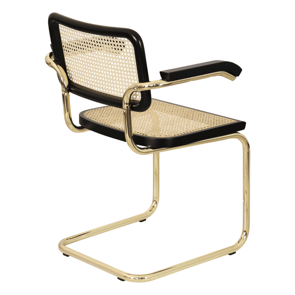 Craftshades  Cane Cantilever Wooden Chair