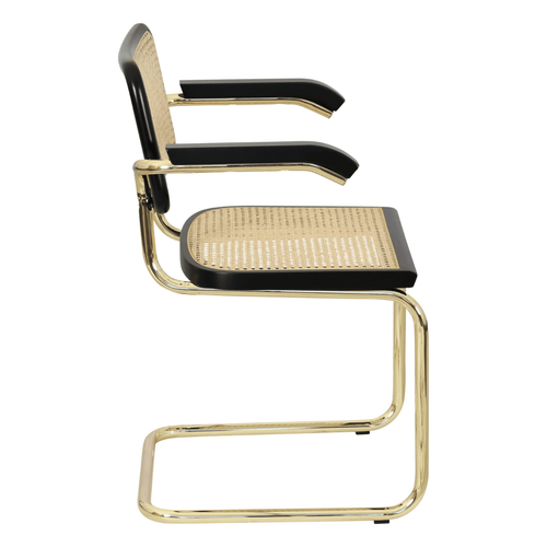 Craftshades  Cane Cantilever Wooden Chair