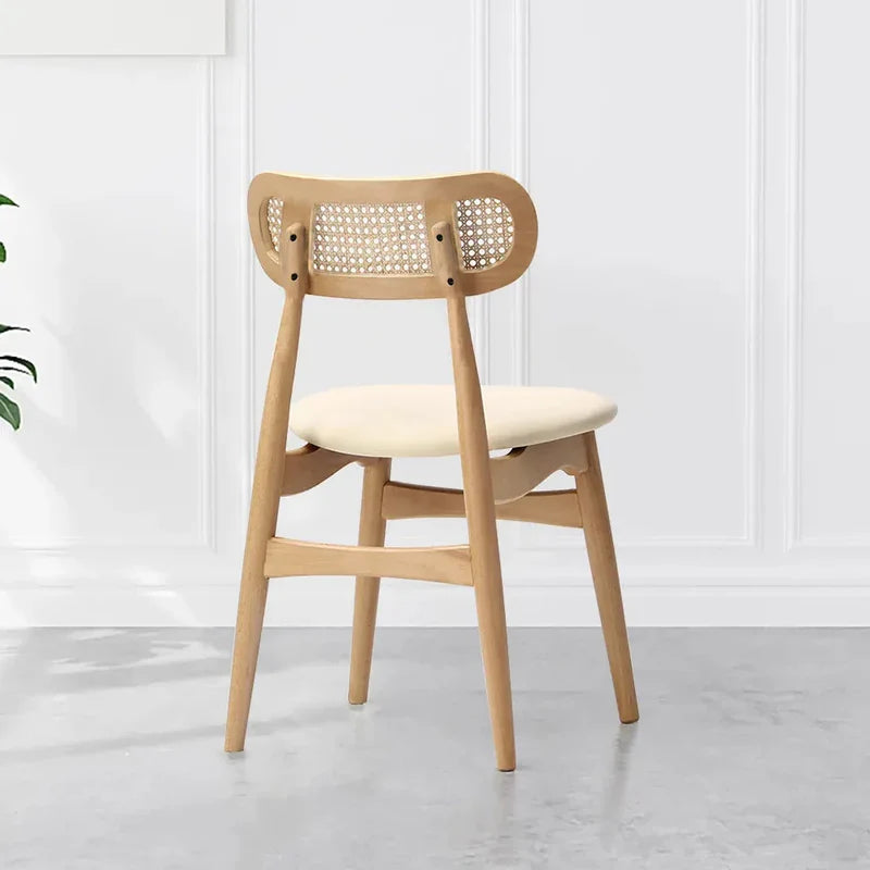 Craftshades Rattan Back Wooden Chair
