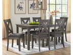 Dining Table and 6 Chairs Set
