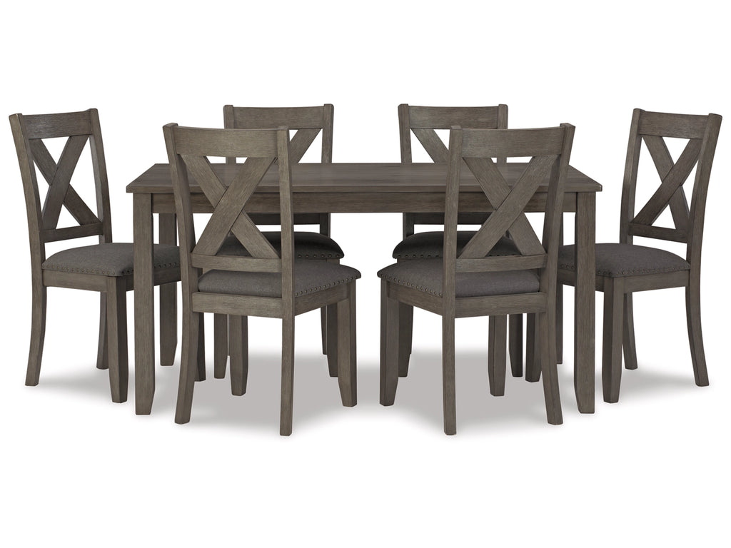 Dining Table and 6 Chairs Set