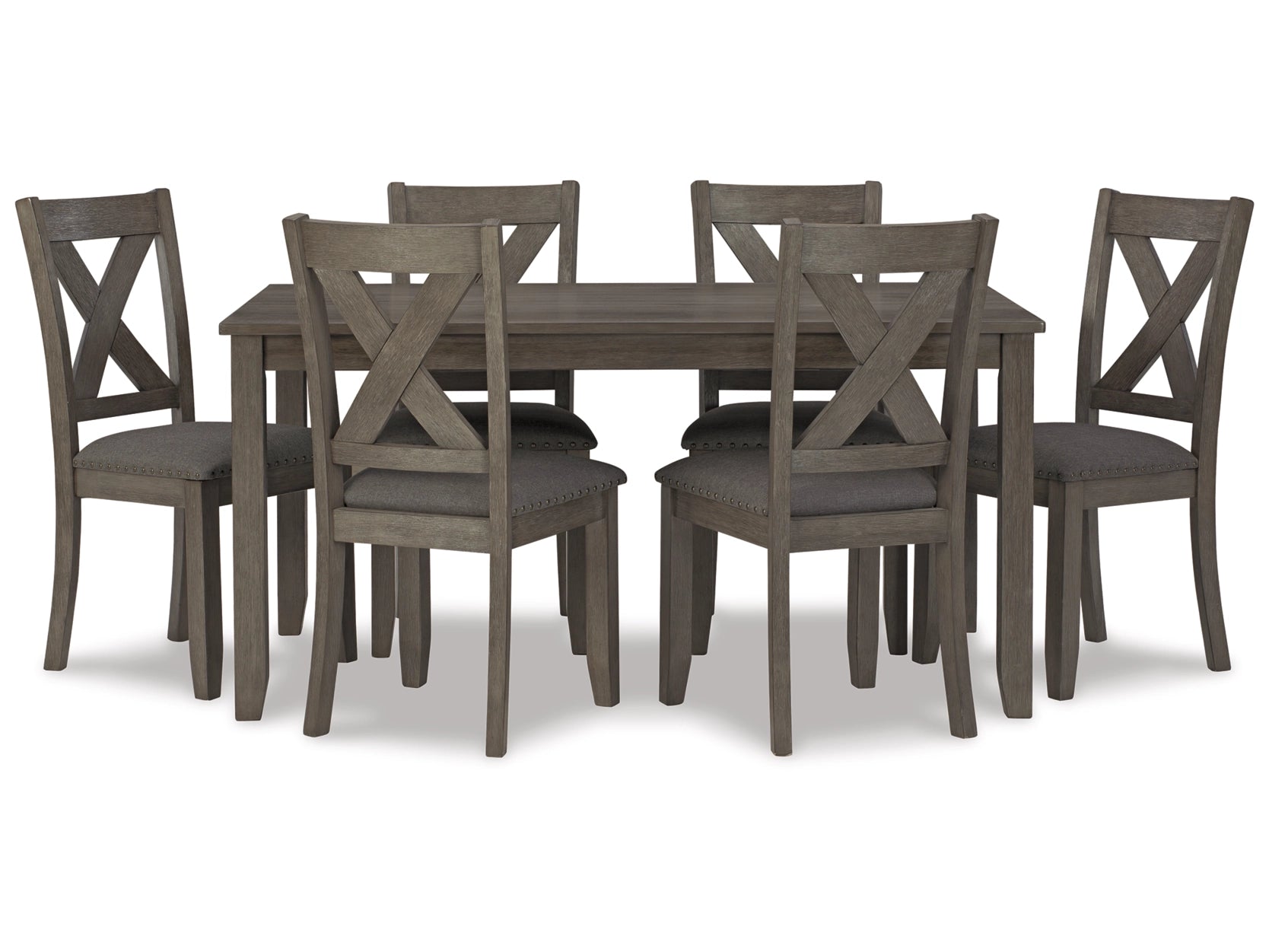 Dining Table and 6 Chairs Set