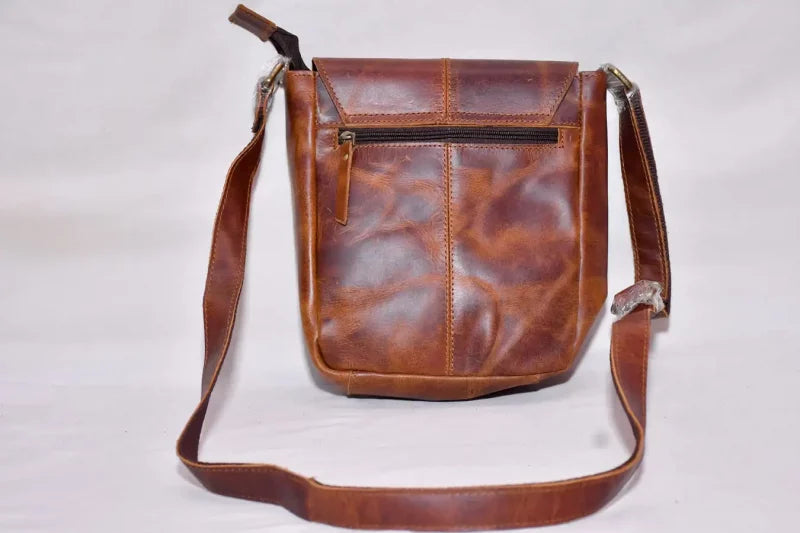 Craftshades - 9x11 Leather Compact Sling Bag