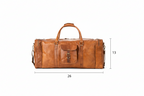 CraftShades - leather bag Metal rivets for bottom reinforcement