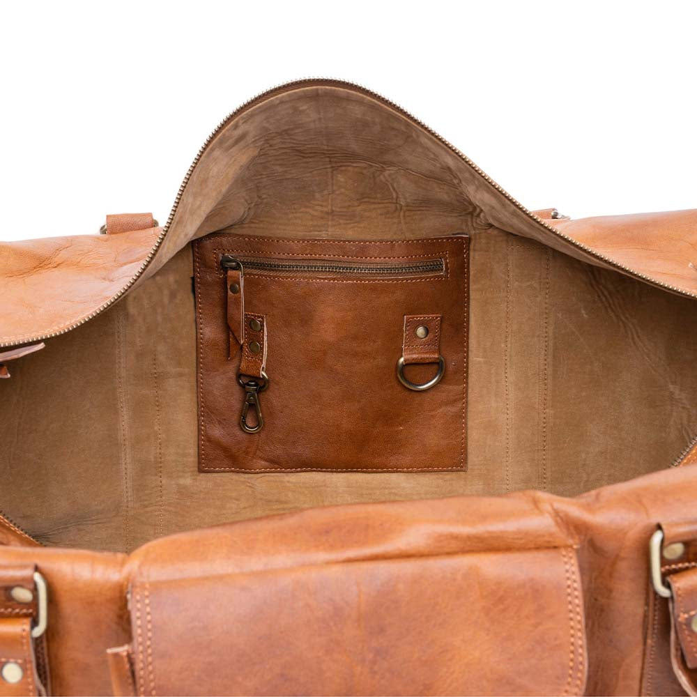 CraftShades - leather bag Metal rivets for bottom reinforcement
