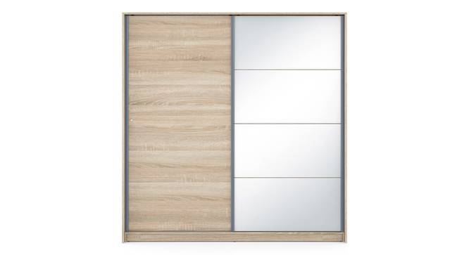 Sonoma Oak 2-Door Sliding Wardrobe with Mirror