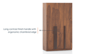 Rodrigues 3-Door Engineered Wood Wardrobe in Sheesham Finish