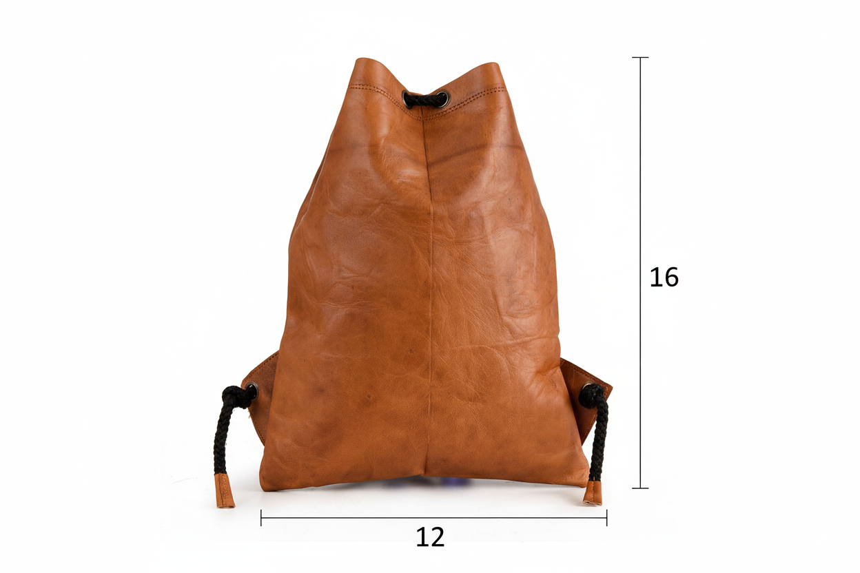 Craftshades – Handcrafted Leather Gym Bag | 100% Genuine Leather