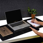Premium Leather Office Desk Mat – Elegant Work Surface Protector