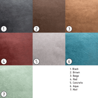 Handmade Genuine Leather Triangular Placemats