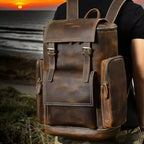 Craftshades Jungle Full Grain Buffalo Leather Laptop Backpack