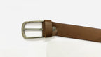 CraftShades Men's Leather Belt 100% Buffalo Genuine Leather Belt 1.5" Width