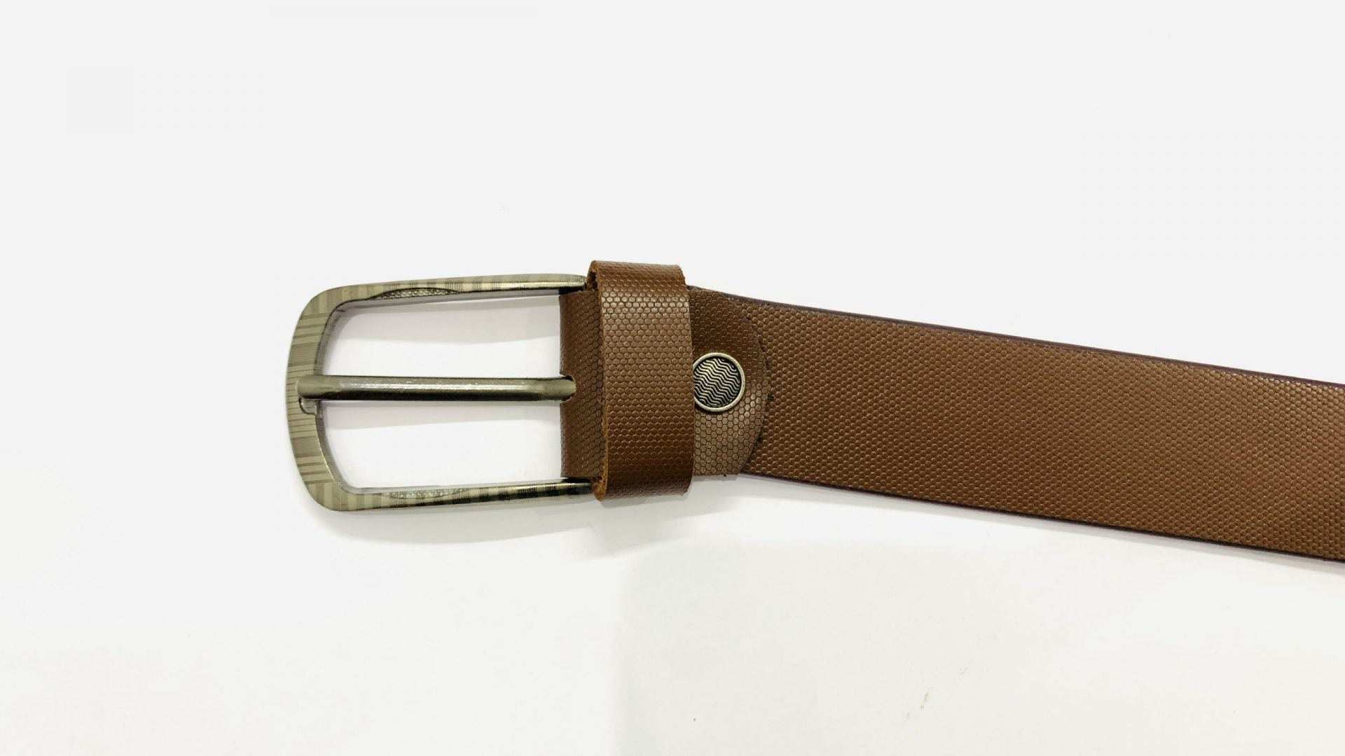 CraftShades Men's Leather Belt 100% Buffalo Genuine Leather Belt 1.5" Width