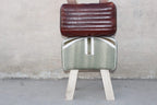 Leather Vanity Stool