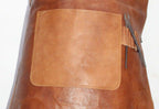 CraftShades Personalised Distressed Leather Apron