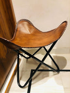 Butterfly Leather Stools