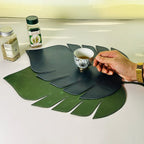 Elegant Faux Leather Placemats – Heat-Resistant, Waterproof Dining Table Mats