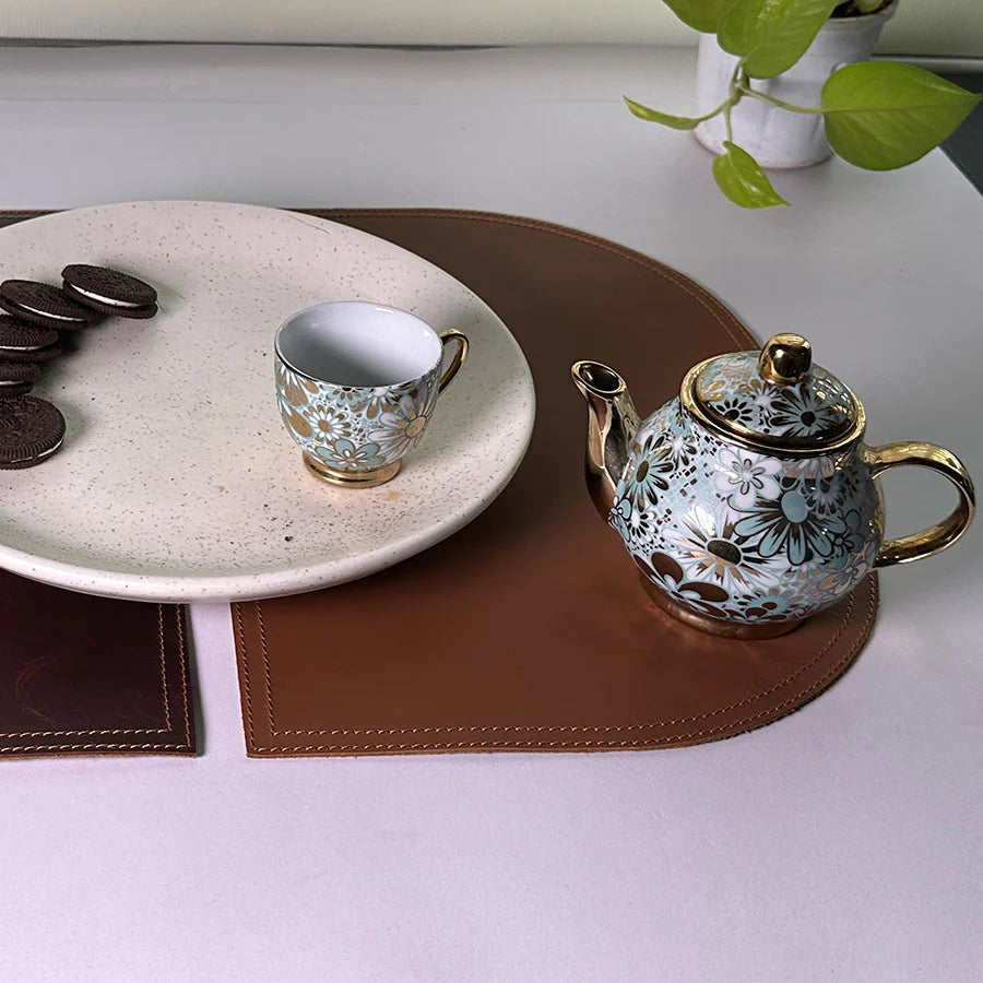 Premium Leatherette Dining Table Placemats – Heat Resistant &amp; Elegant Design